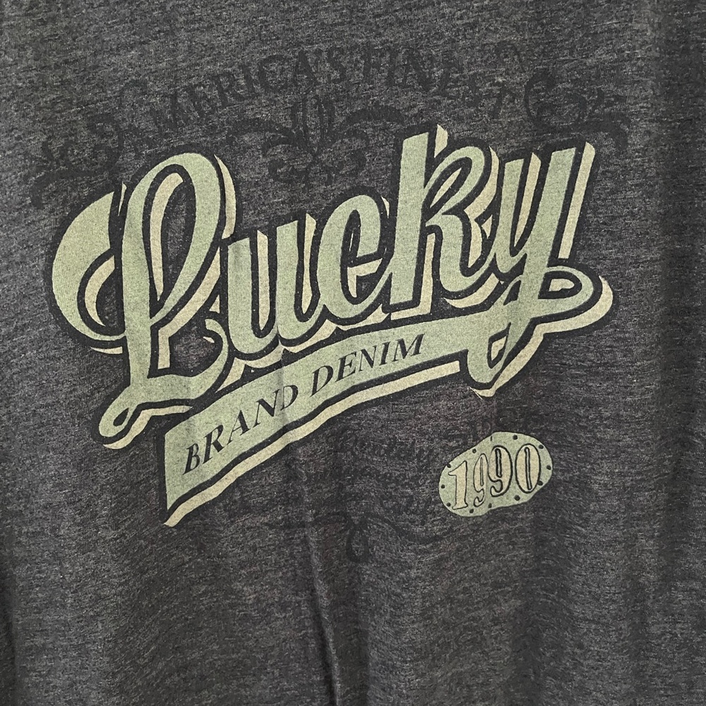 Men’s blue Lucky Tshirt size XXL